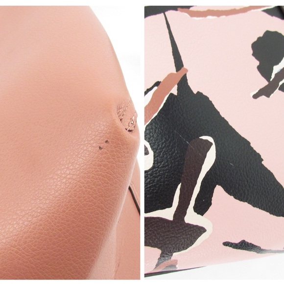 Kate Spade New York Arch Paper Rose Reversible Tote Bag - Picture 11 of 11